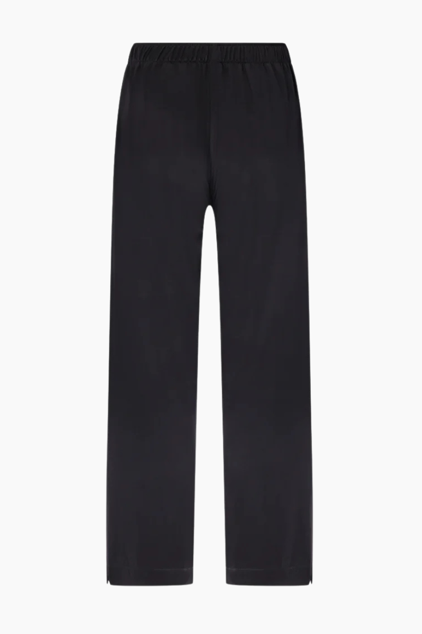 Silk Lounge Pant - Black