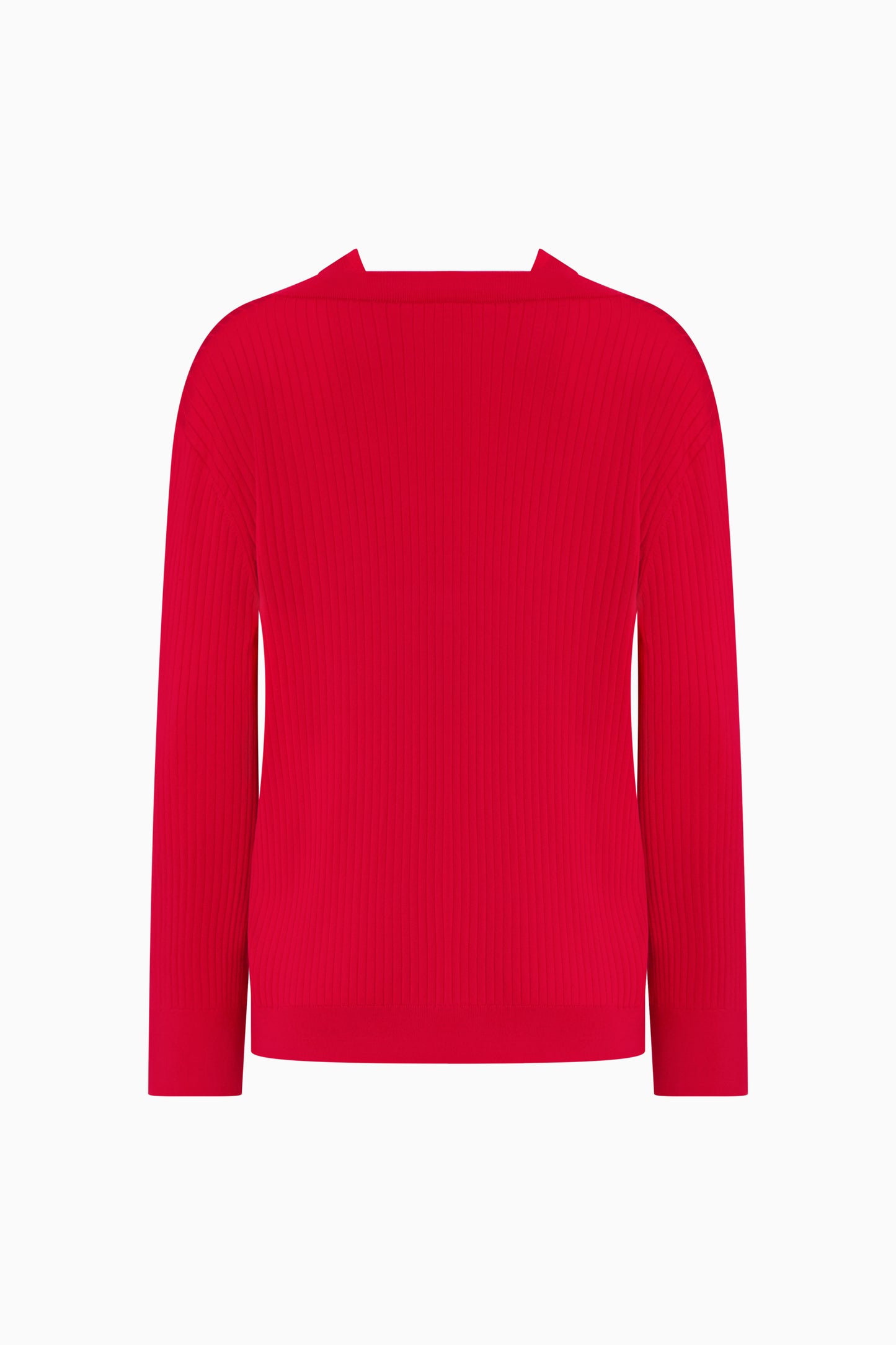 Point Double Layer V-Neck Sweater