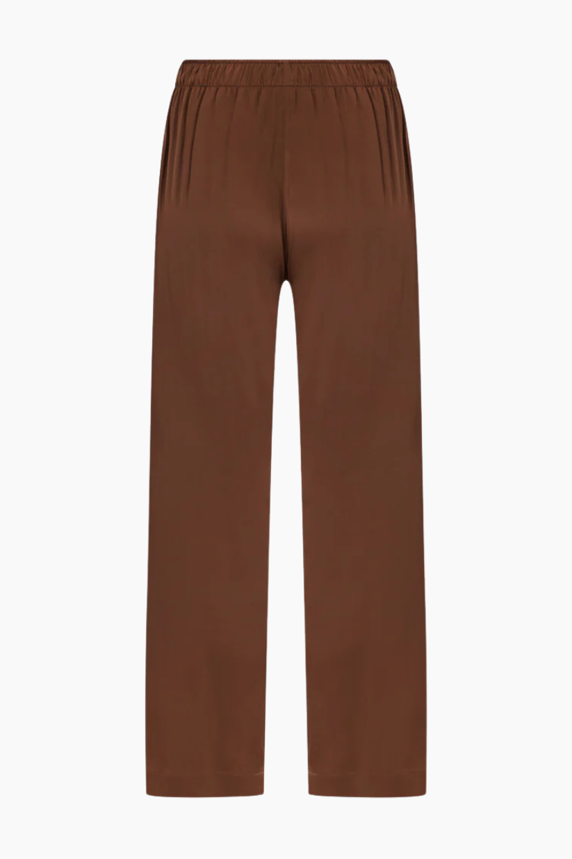 Silk Lounge Pant - Espresso