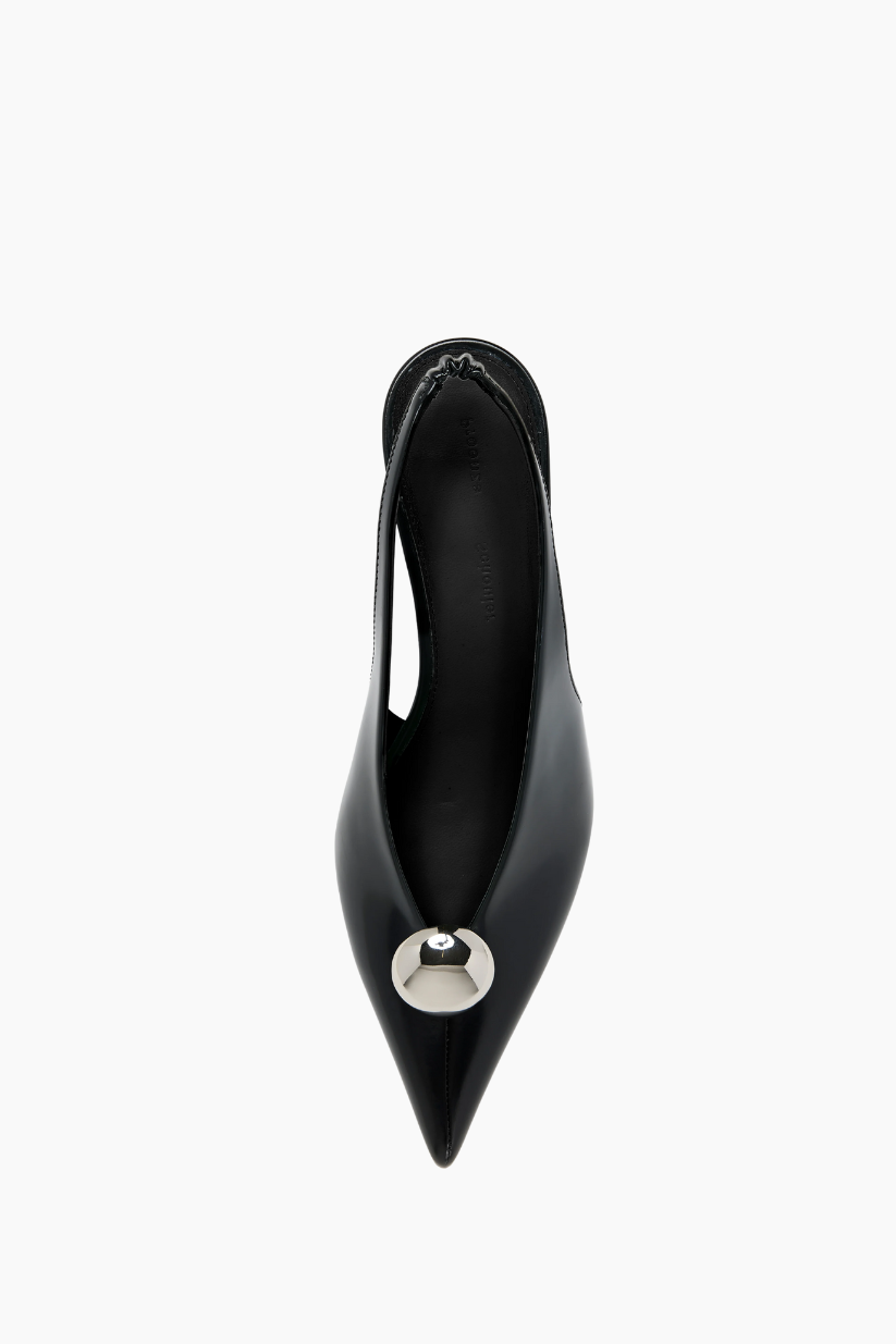 Dome Slash Slingbacks