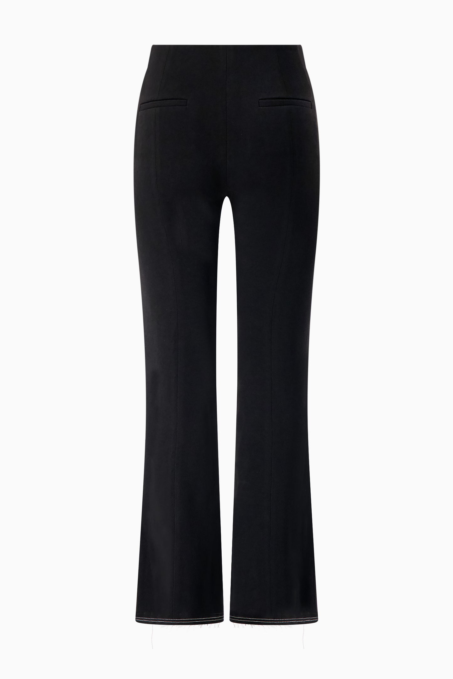 Cade Kick Flare Pant with Raw Edge Chiffon Detail