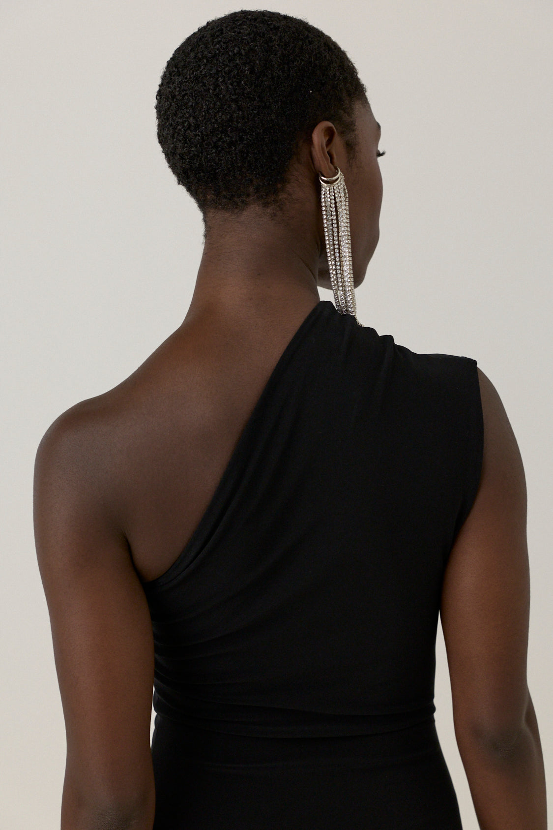 Diamanti Cascade Single Ear Cuff