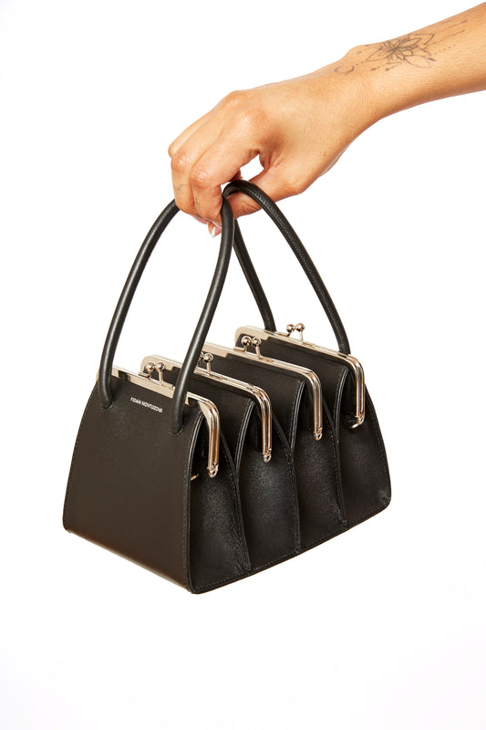 Four Boa Clasp Bag