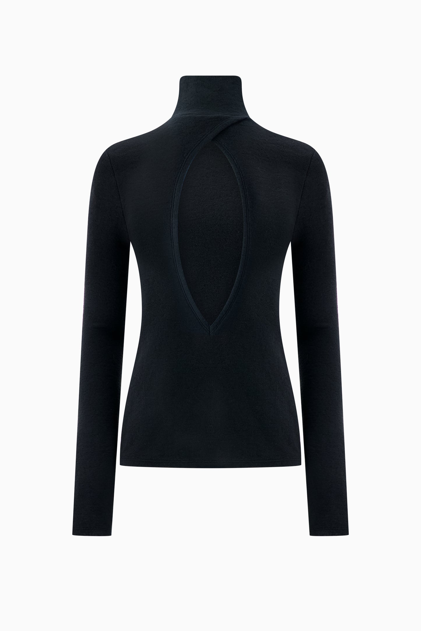 Keyhole Turtleneck