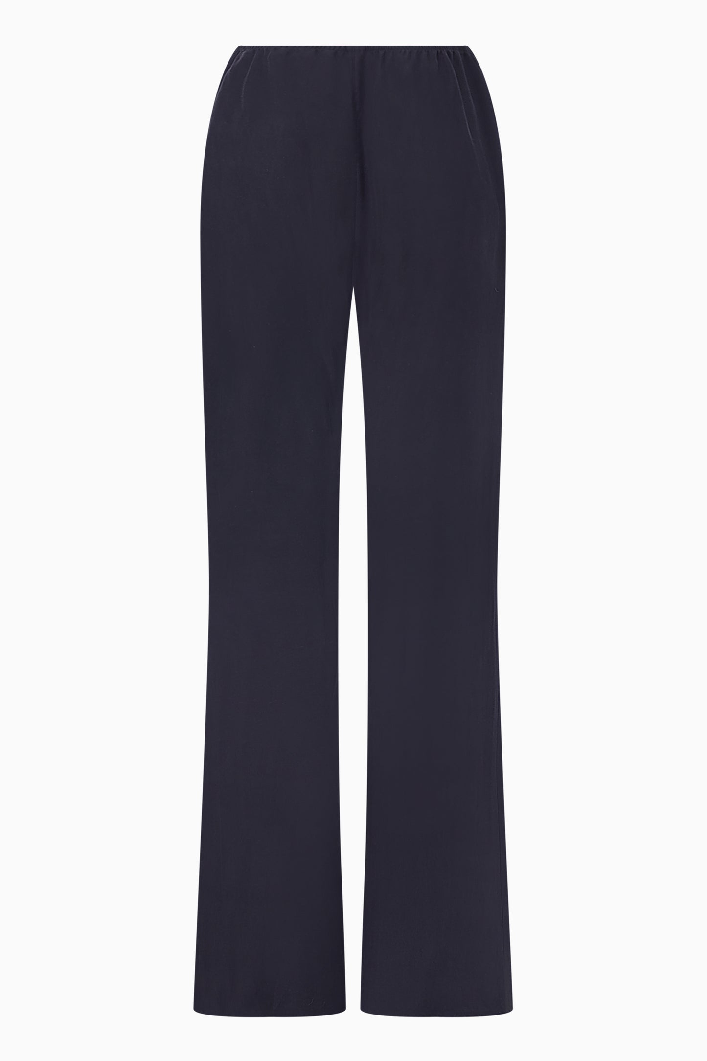 Silk Slip Pants - Black