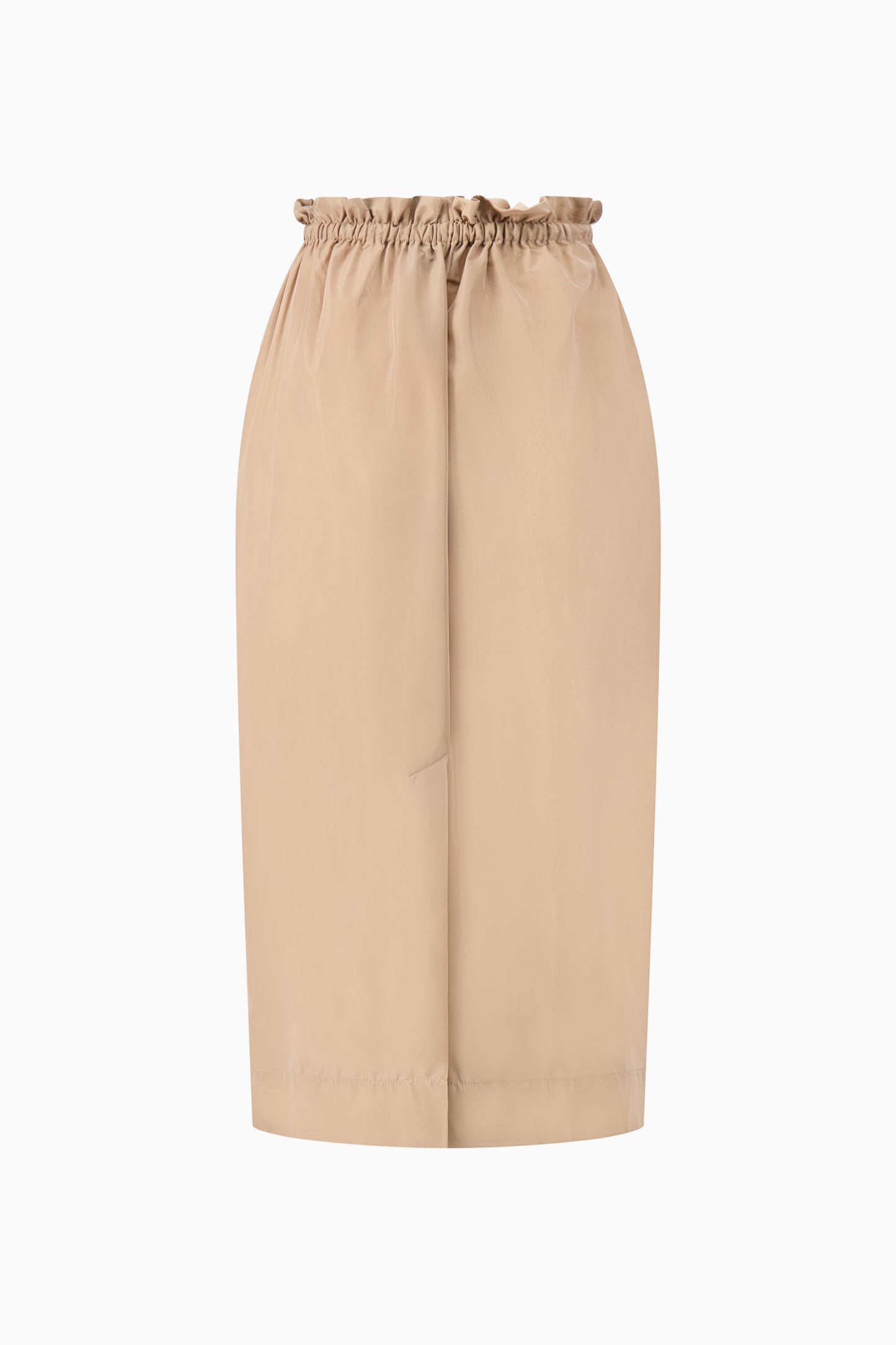 Gathered Waist Tulip Skirt