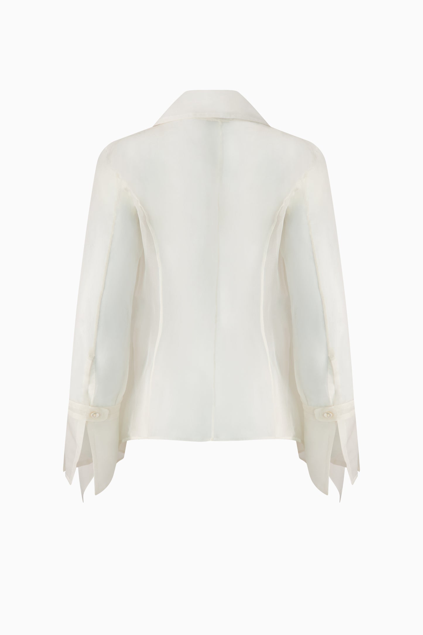 Gianfranco Ferre Organza Blouse - White