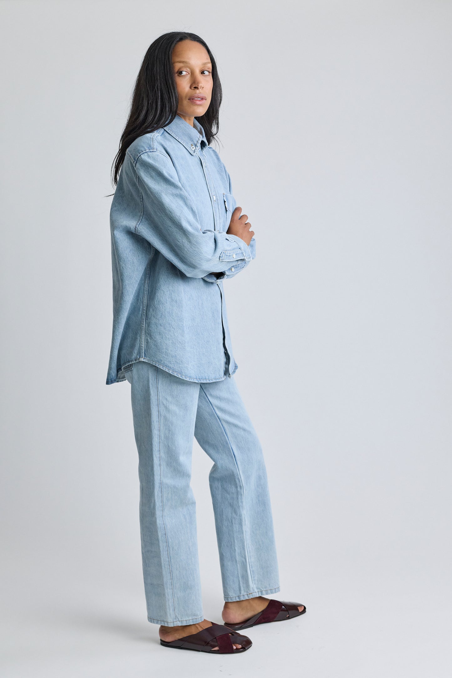 Jeans Shirt - Stone Wash