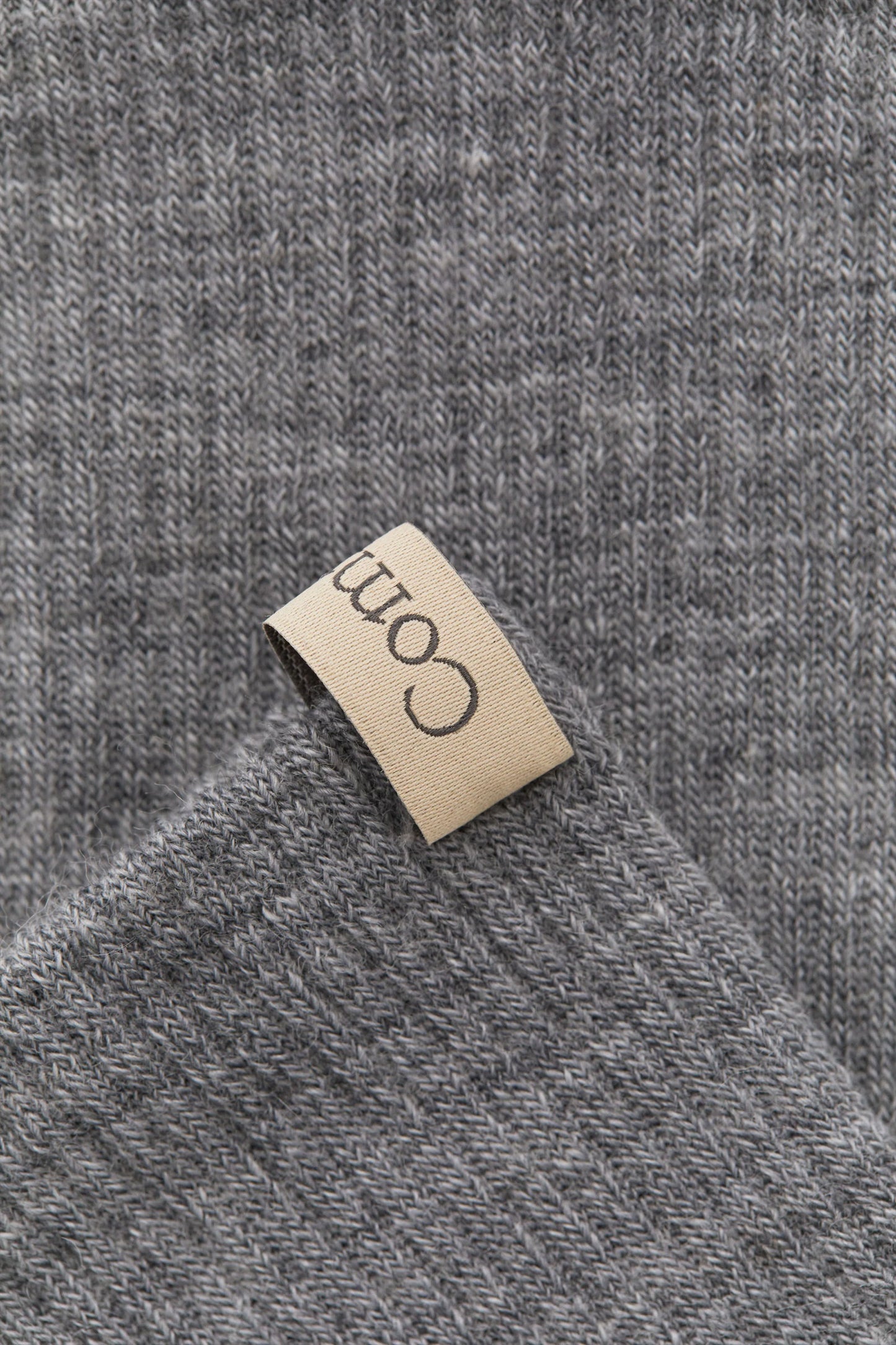 Merino Tube Sock - Heather Grey