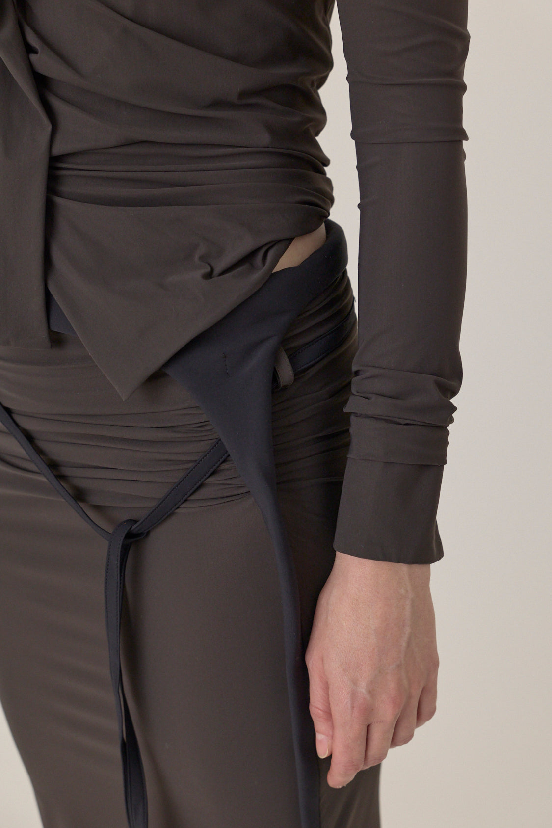 Twisted Pencil Skirt