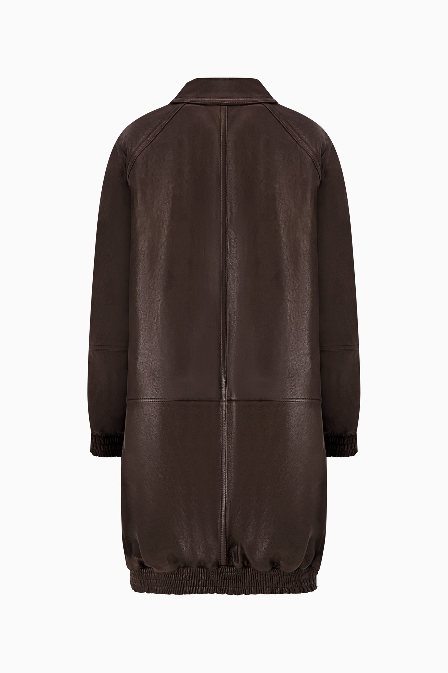 Oversized Leather Coat