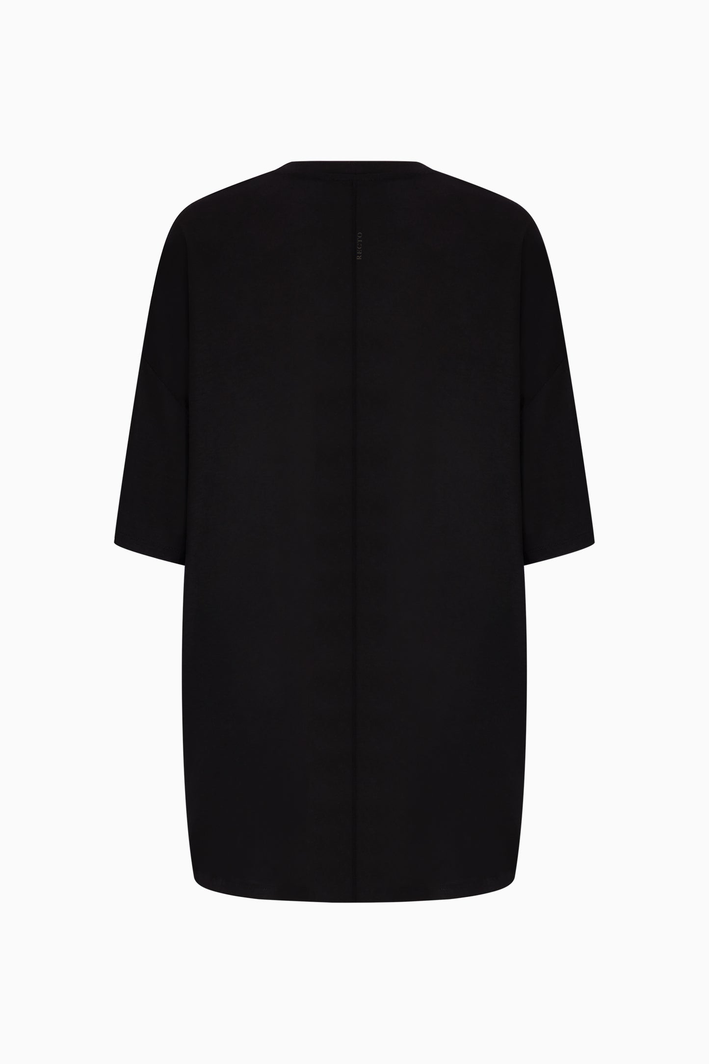 Fluid Oversized Tee - Black