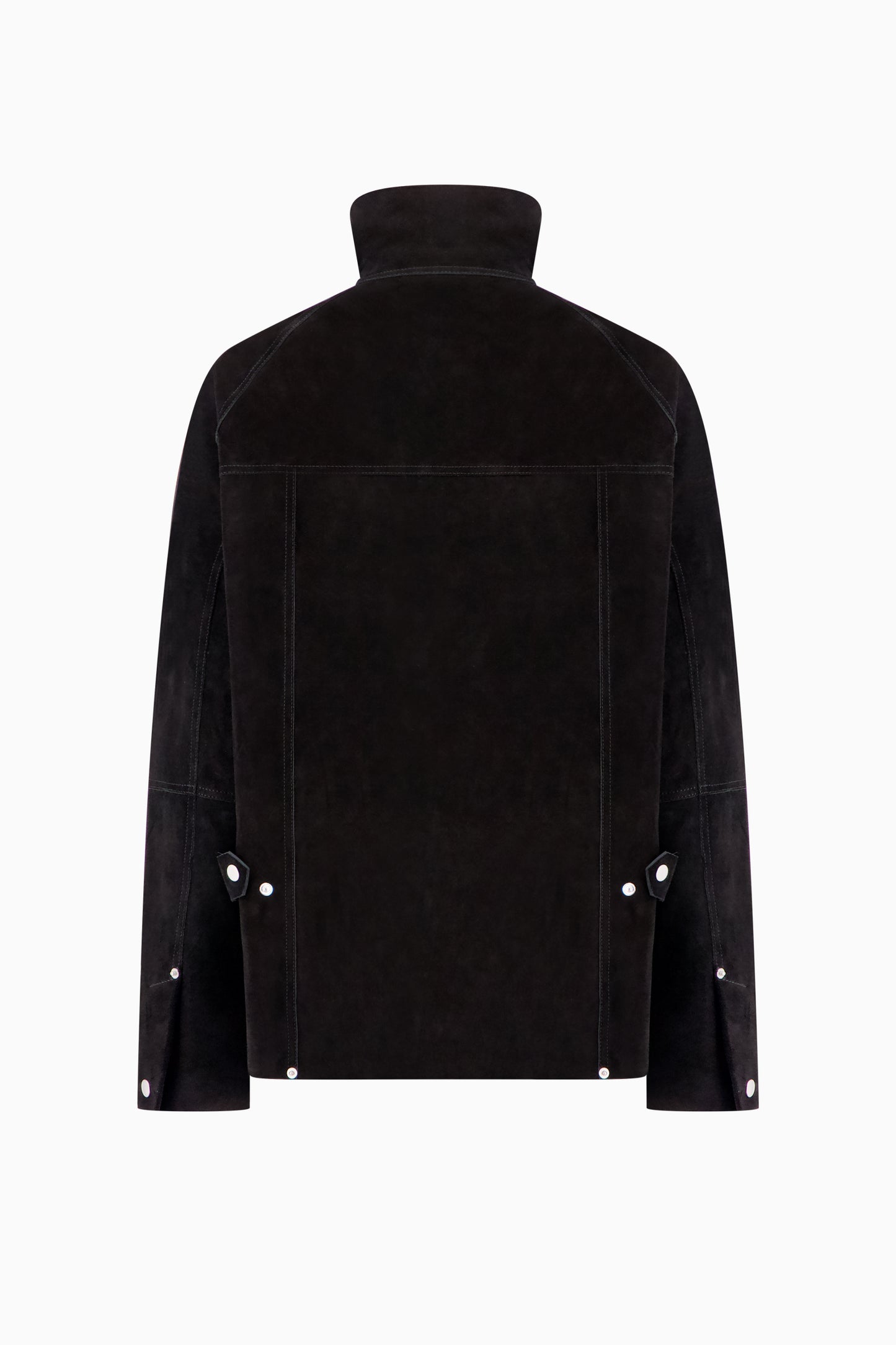 Suede Utility Jacket
