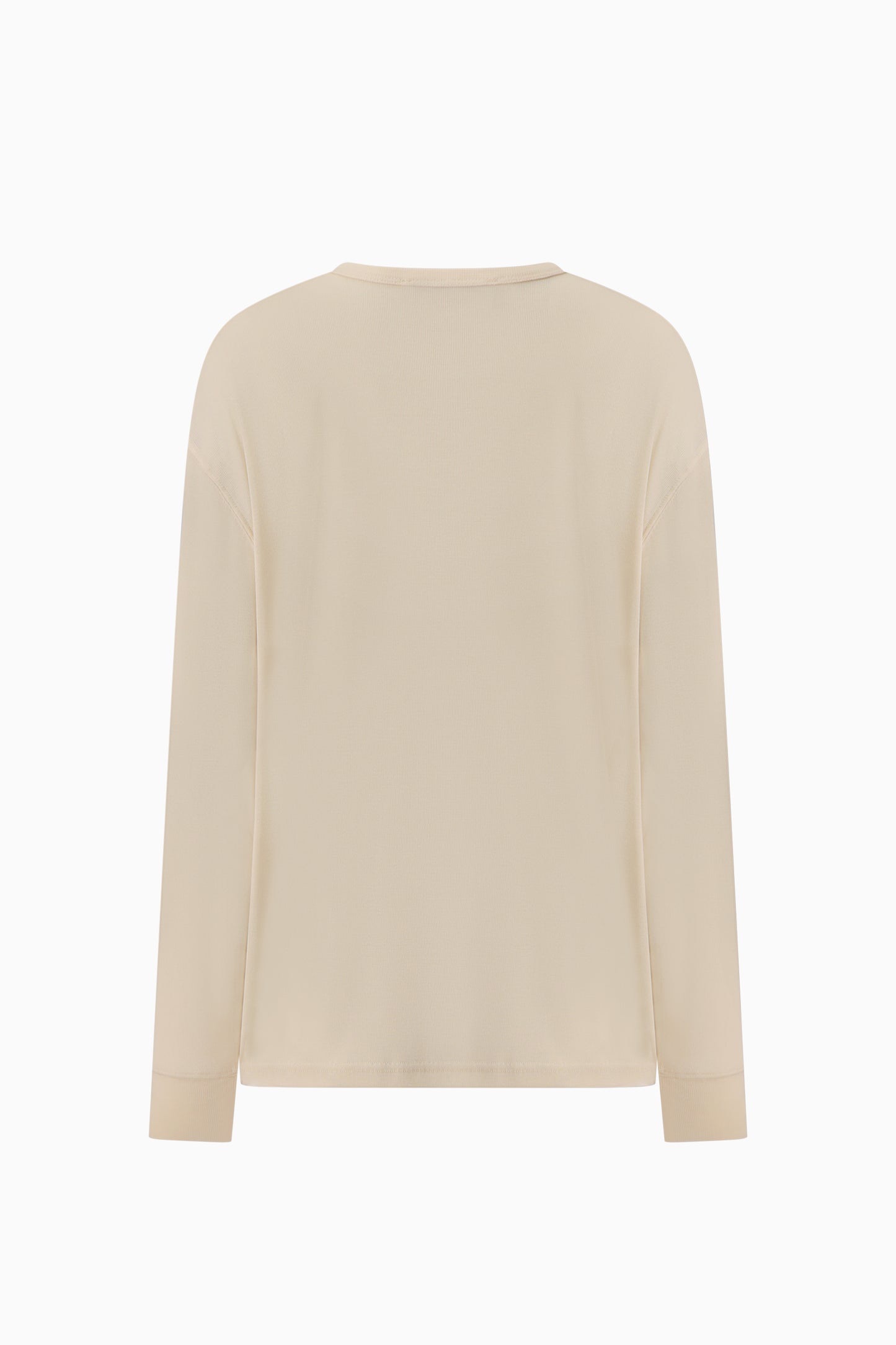 Henley Long Sleeve Top - Canvas