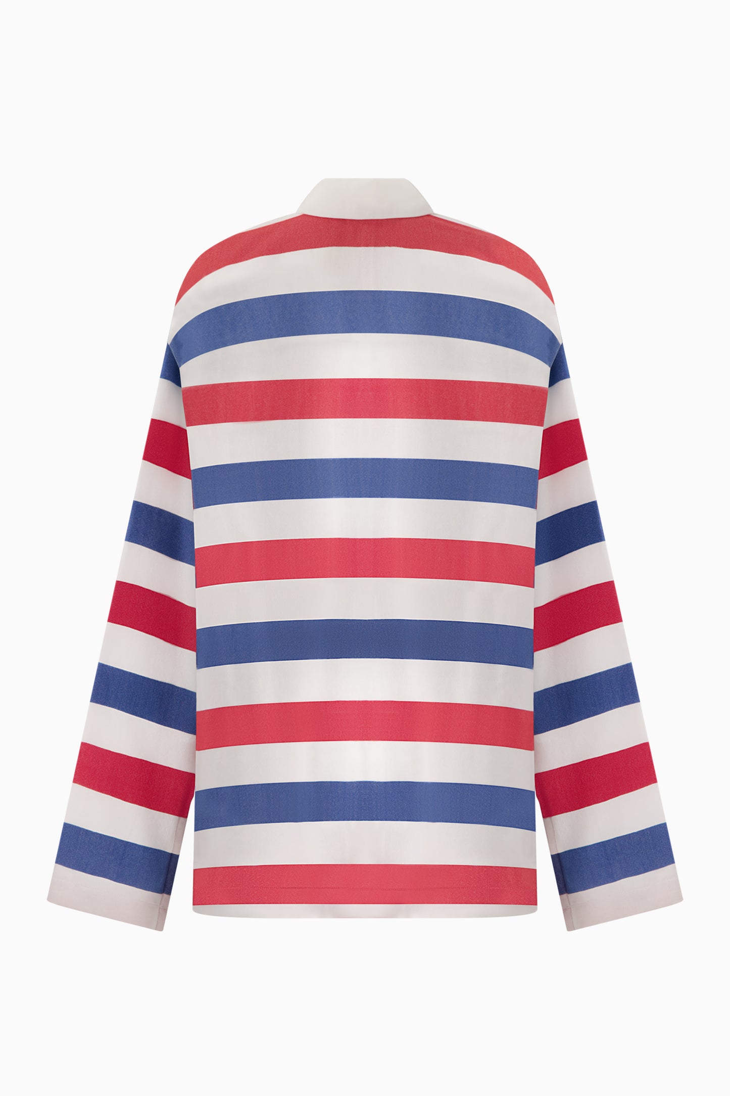 The Rugby Shirt - Blue/Red Stripe