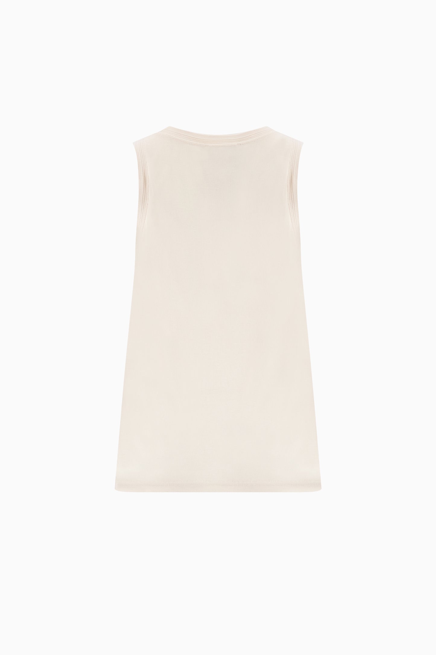 Votan Scoop Neck Vest - Canvas