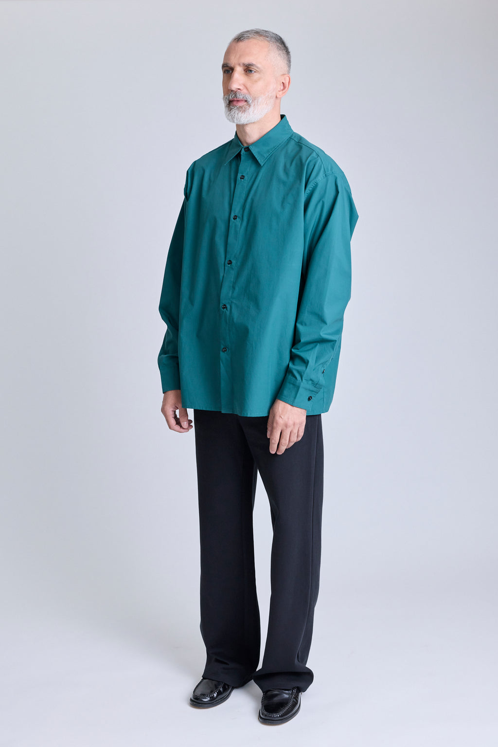 Button Down Shirt - Dark Green