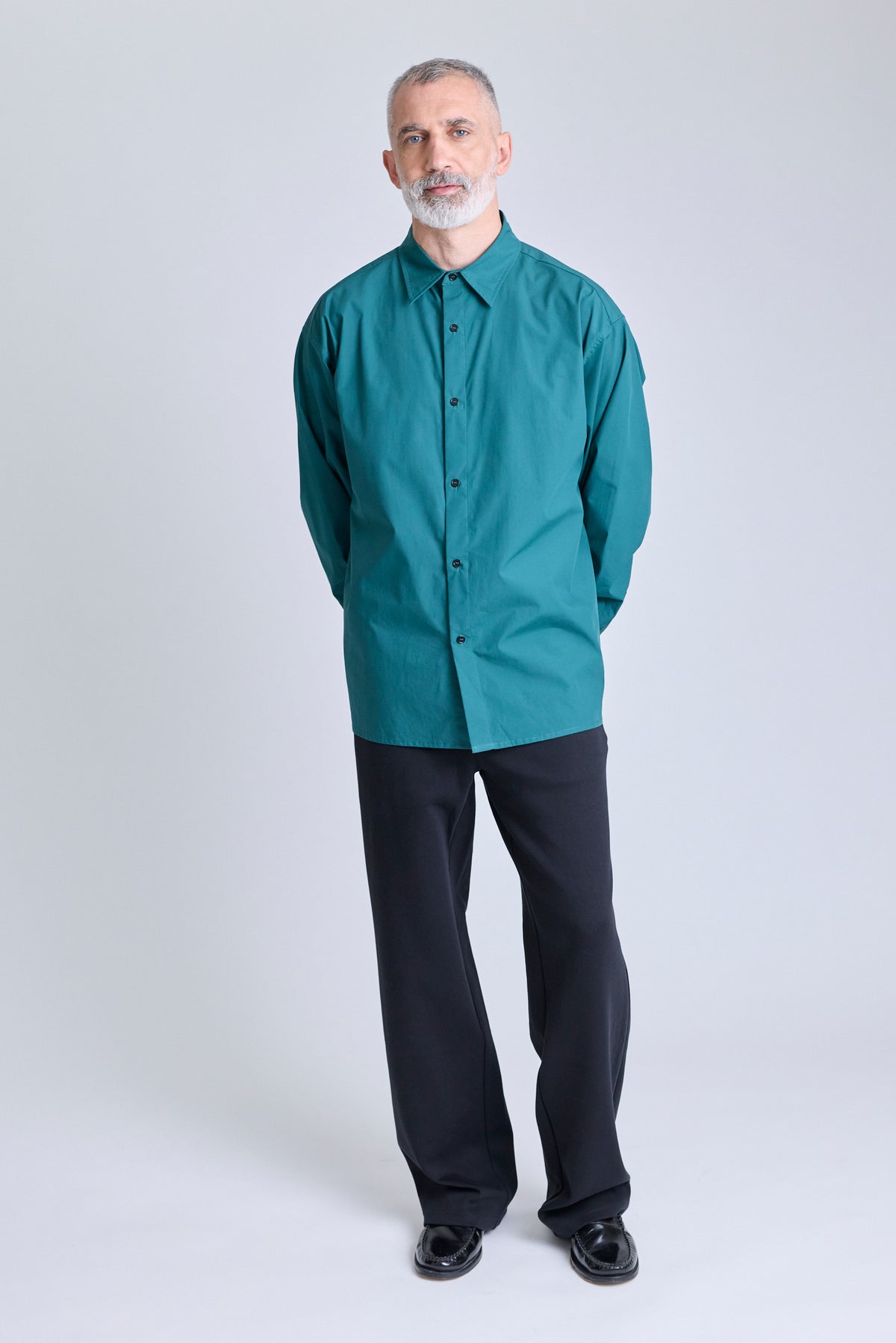 Button Down Shirt - Dark Green