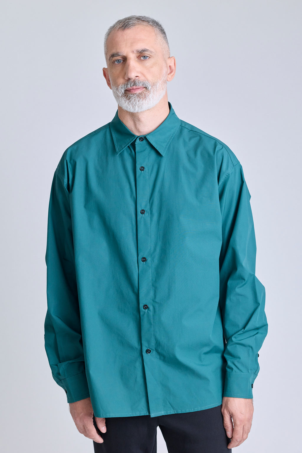 Button Down Shirt - Dark Green