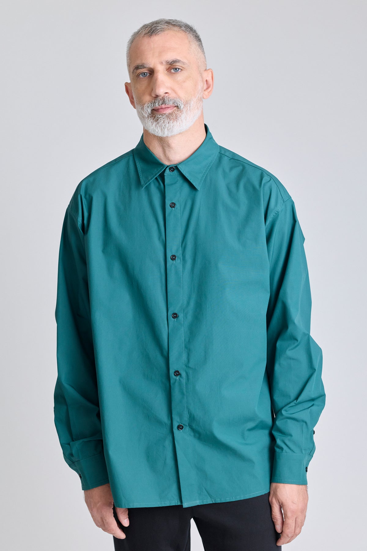 Button Down Shirt - Dark Green