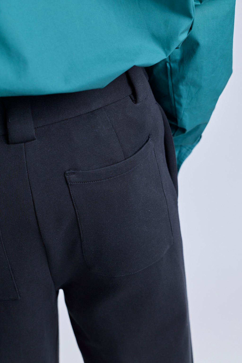Jersey Straight Trousers