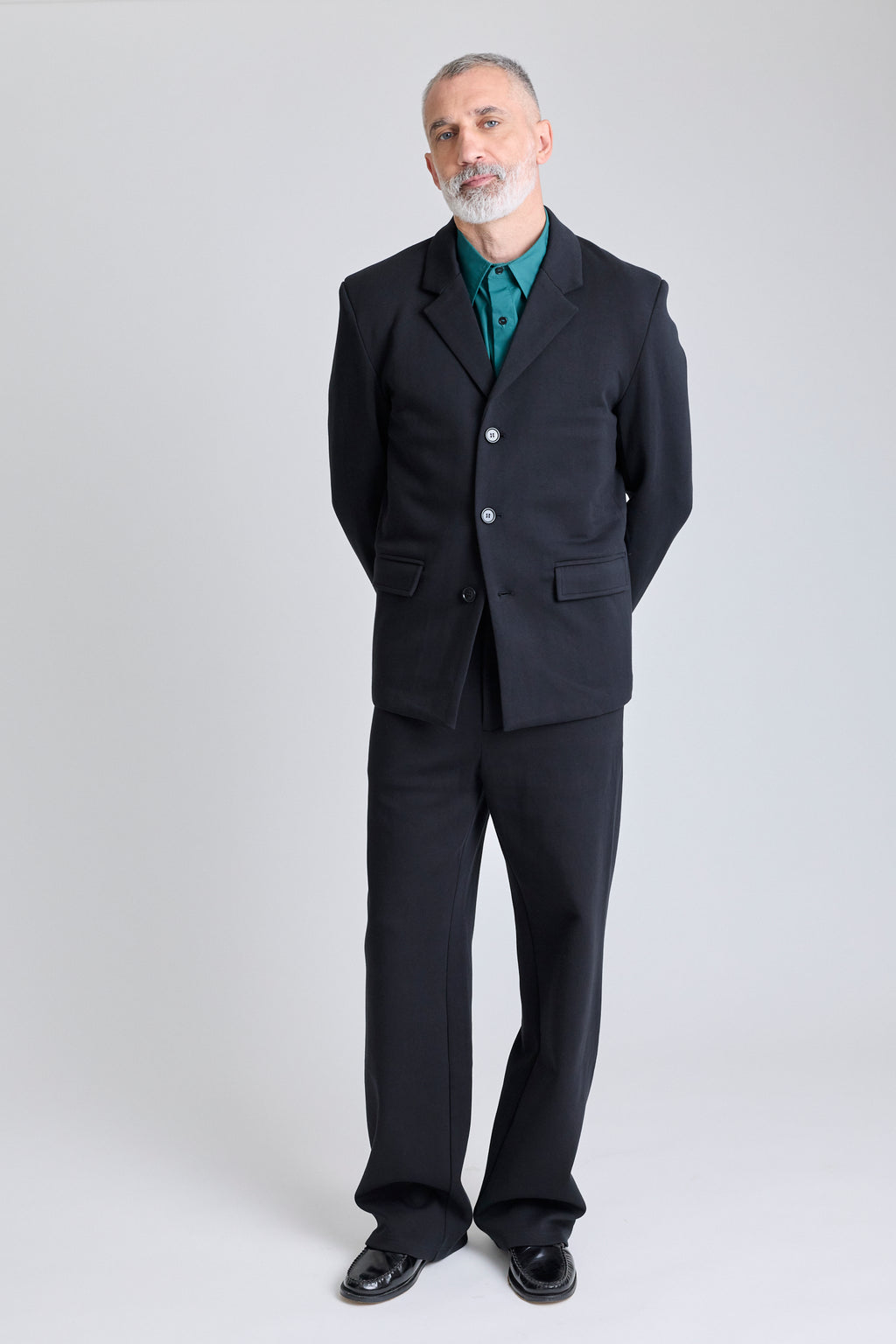 Jersey Straight Trousers