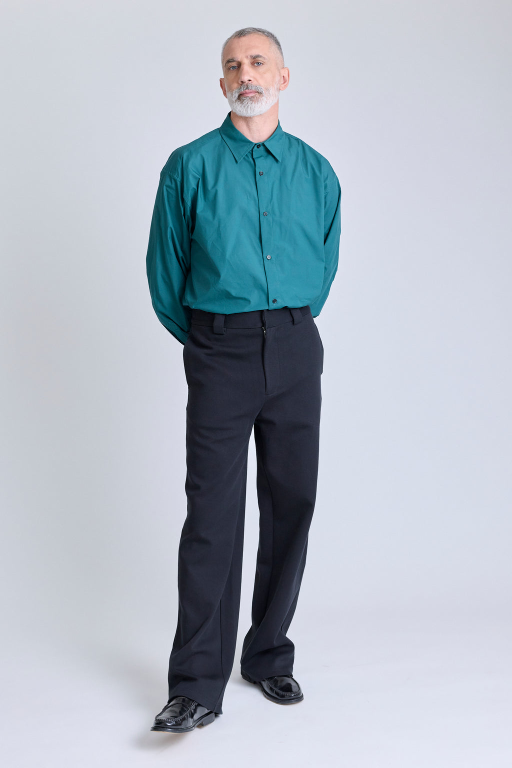 Jersey Straight Trousers