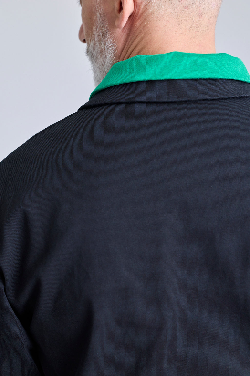 Double-Layered Polo - Green/Black