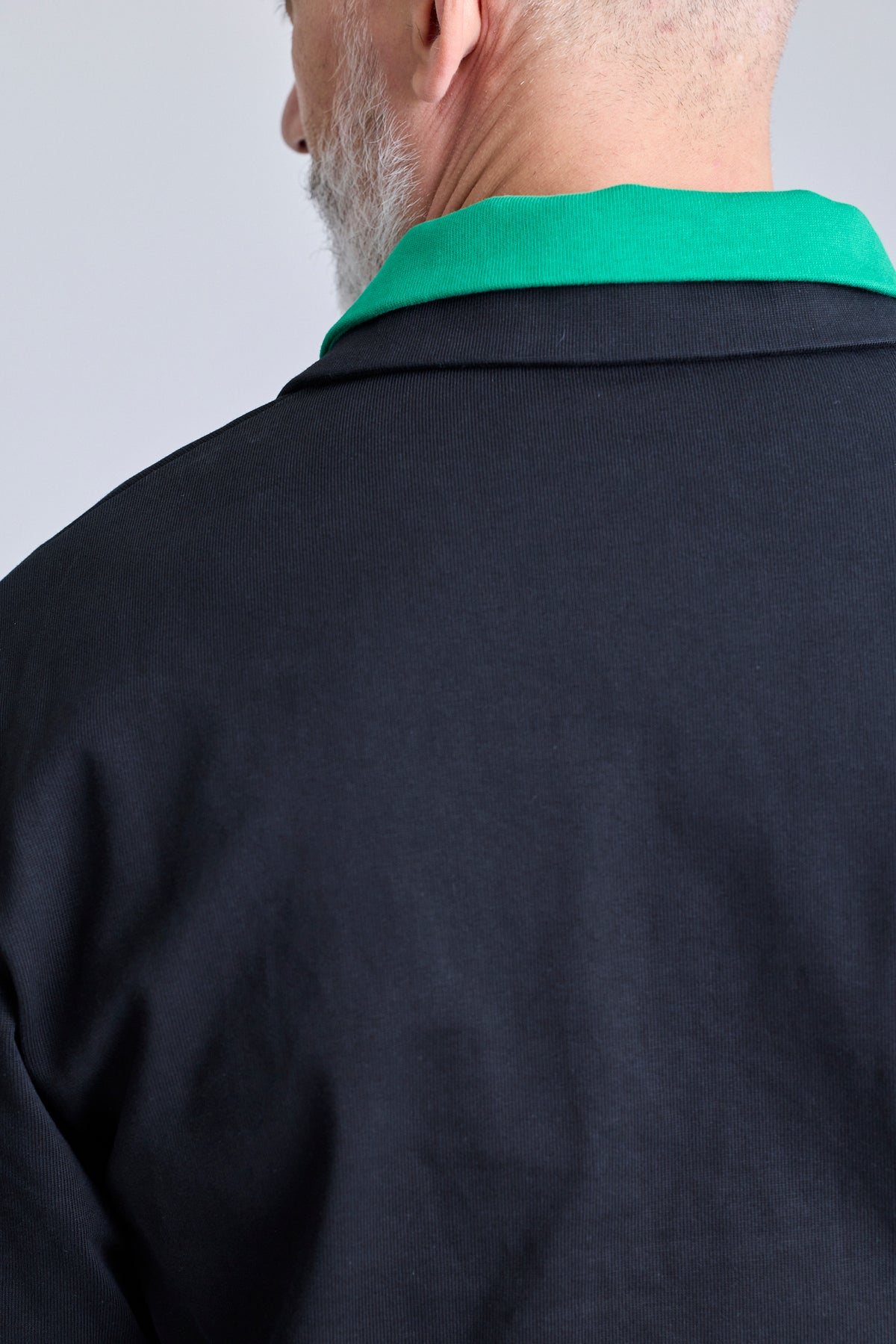 Double-Layered Polo - Green/Black