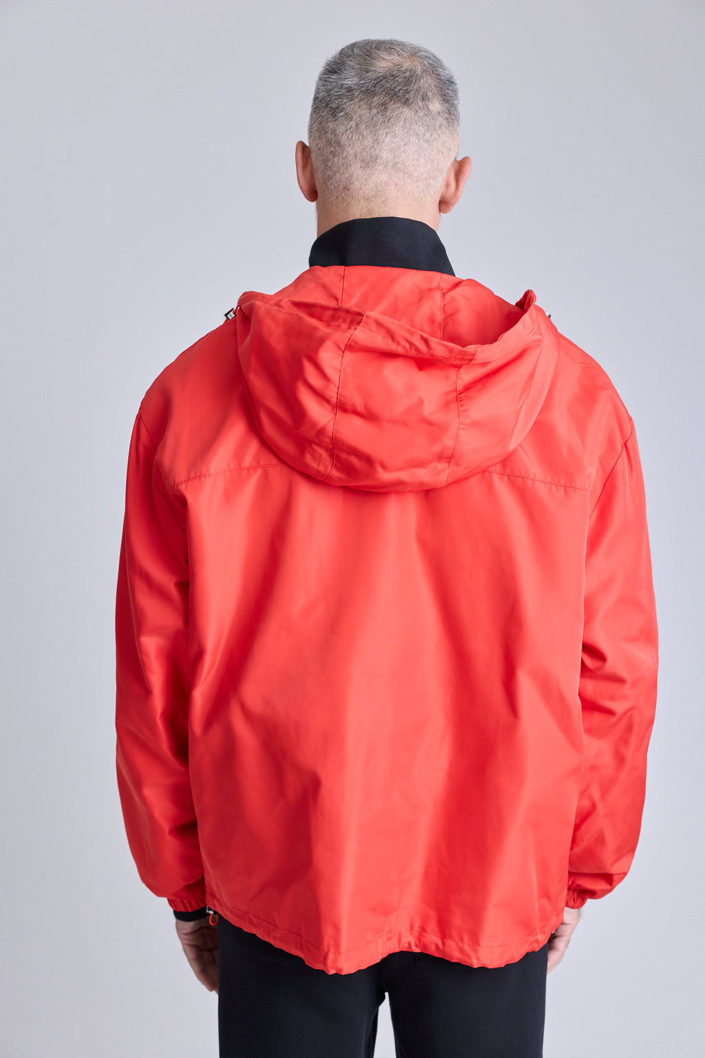 Hooded Anorak - Red