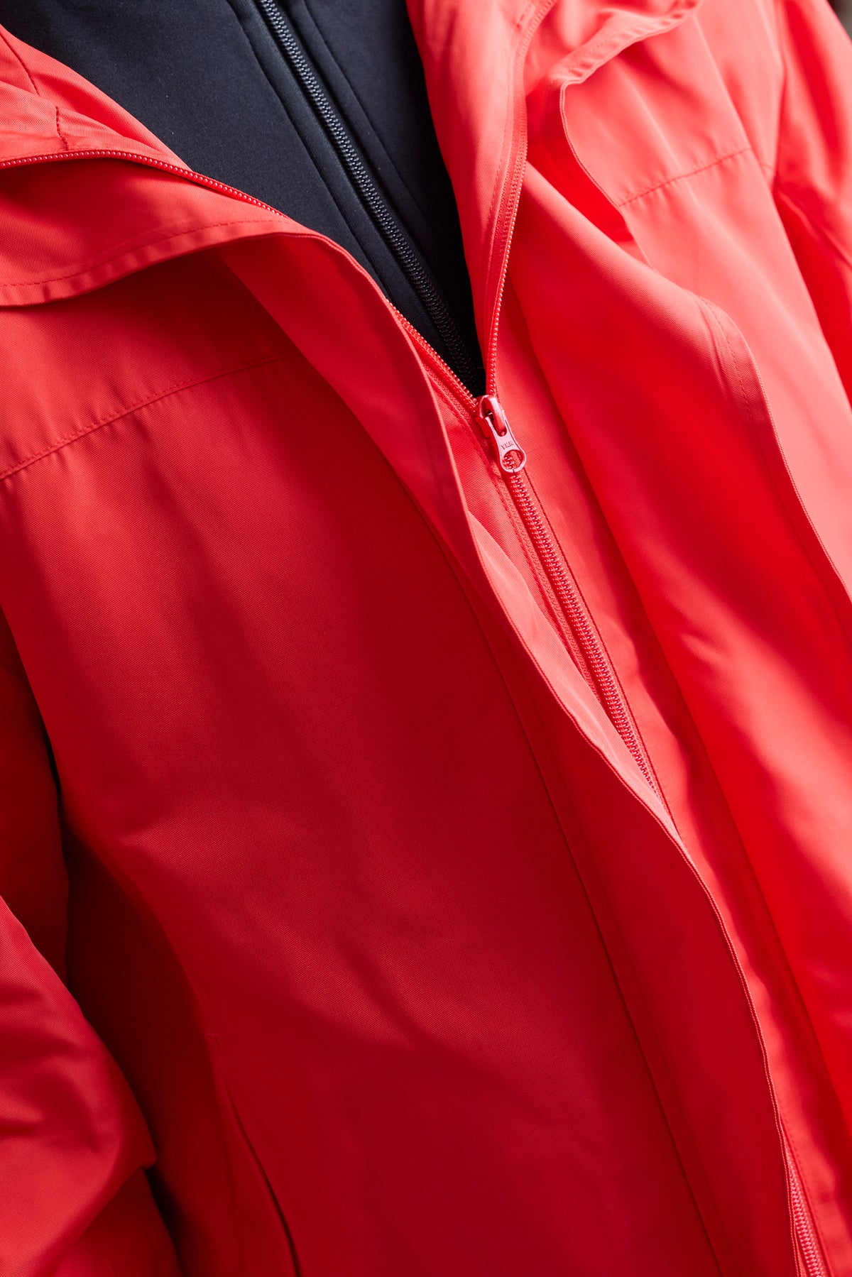 Hooded Anorak - Red