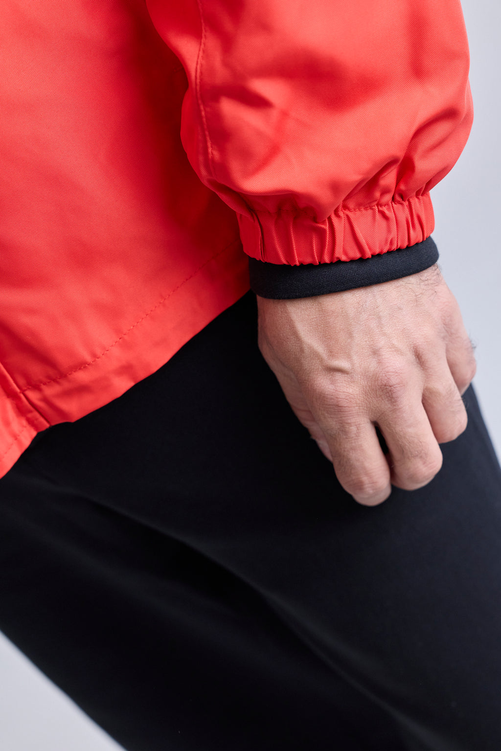 Hooded Anorak - Red