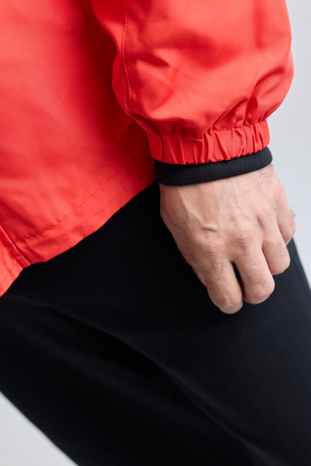 Hooded Anorak - Red
