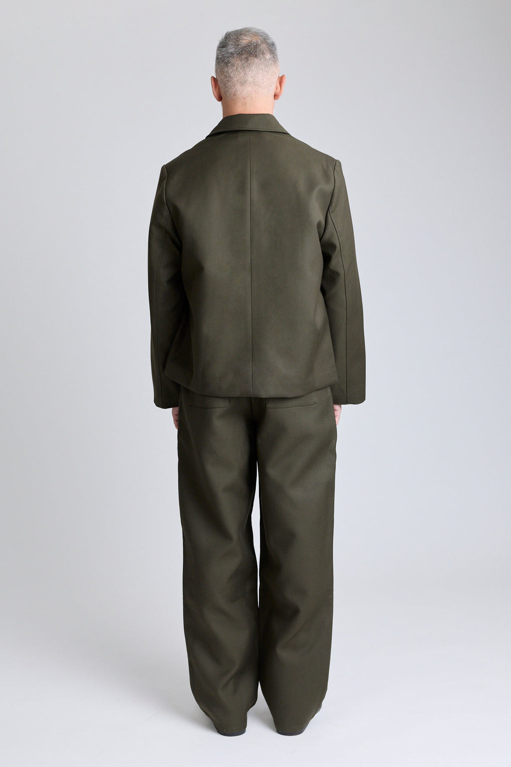 Double-Faced Wide Trousers