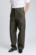Double-Faced Wide Trousers