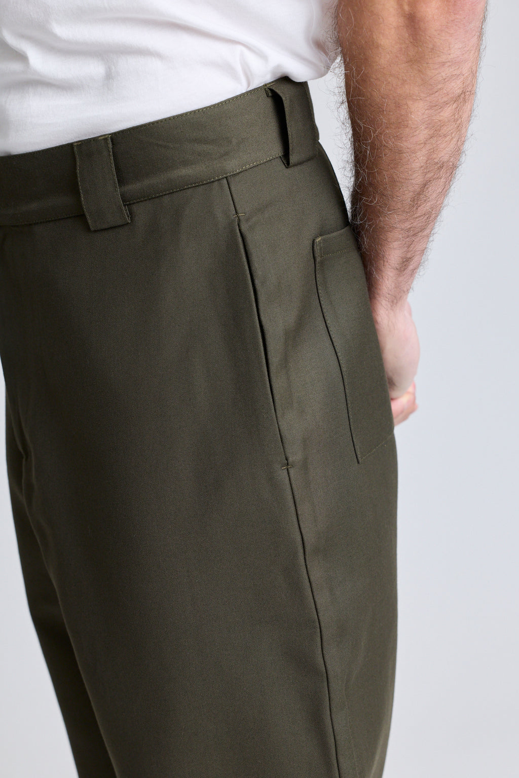 Double-Faced Wide Trousers