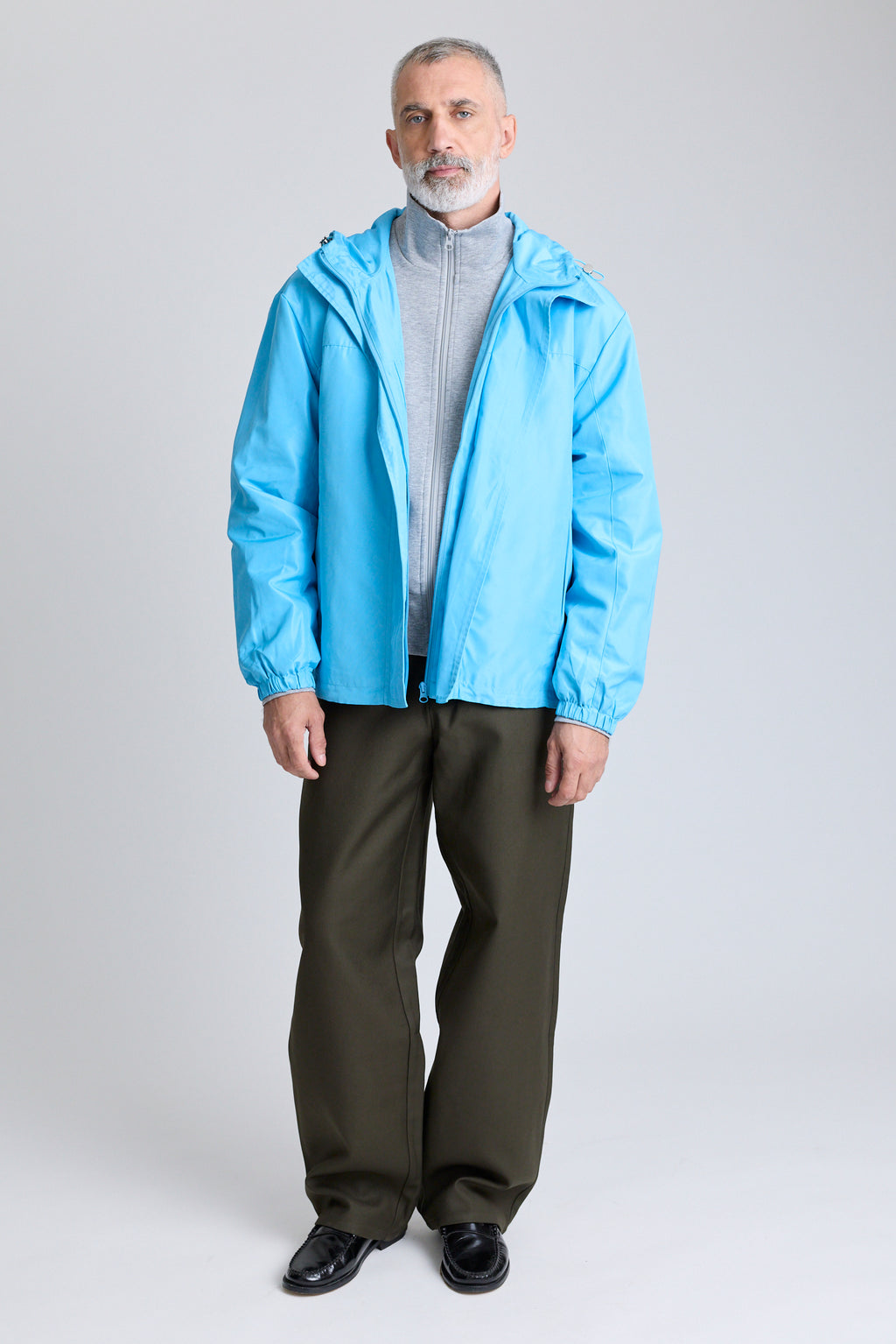 Hooded Anorak - Blue