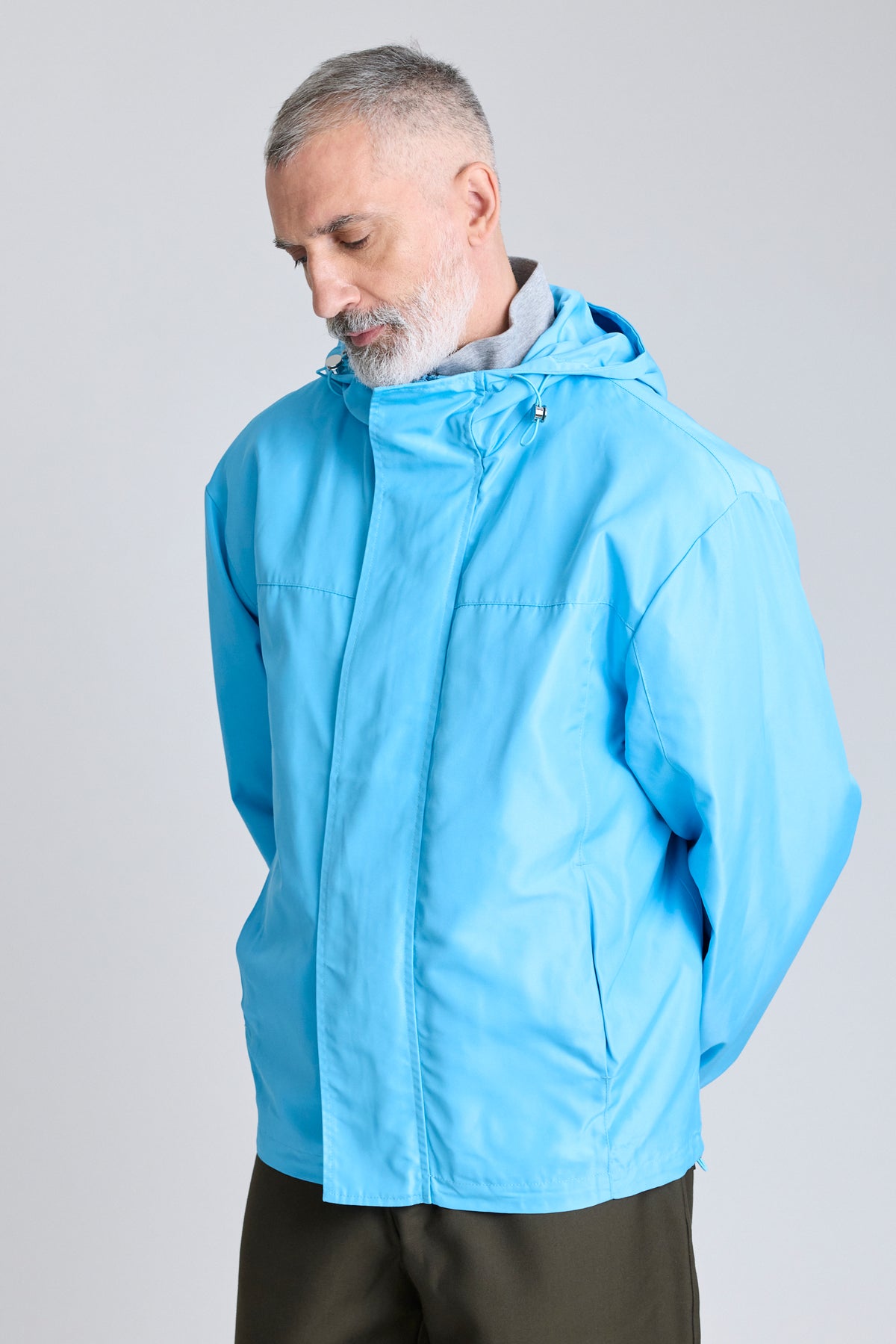 Hooded Anorak - Blue