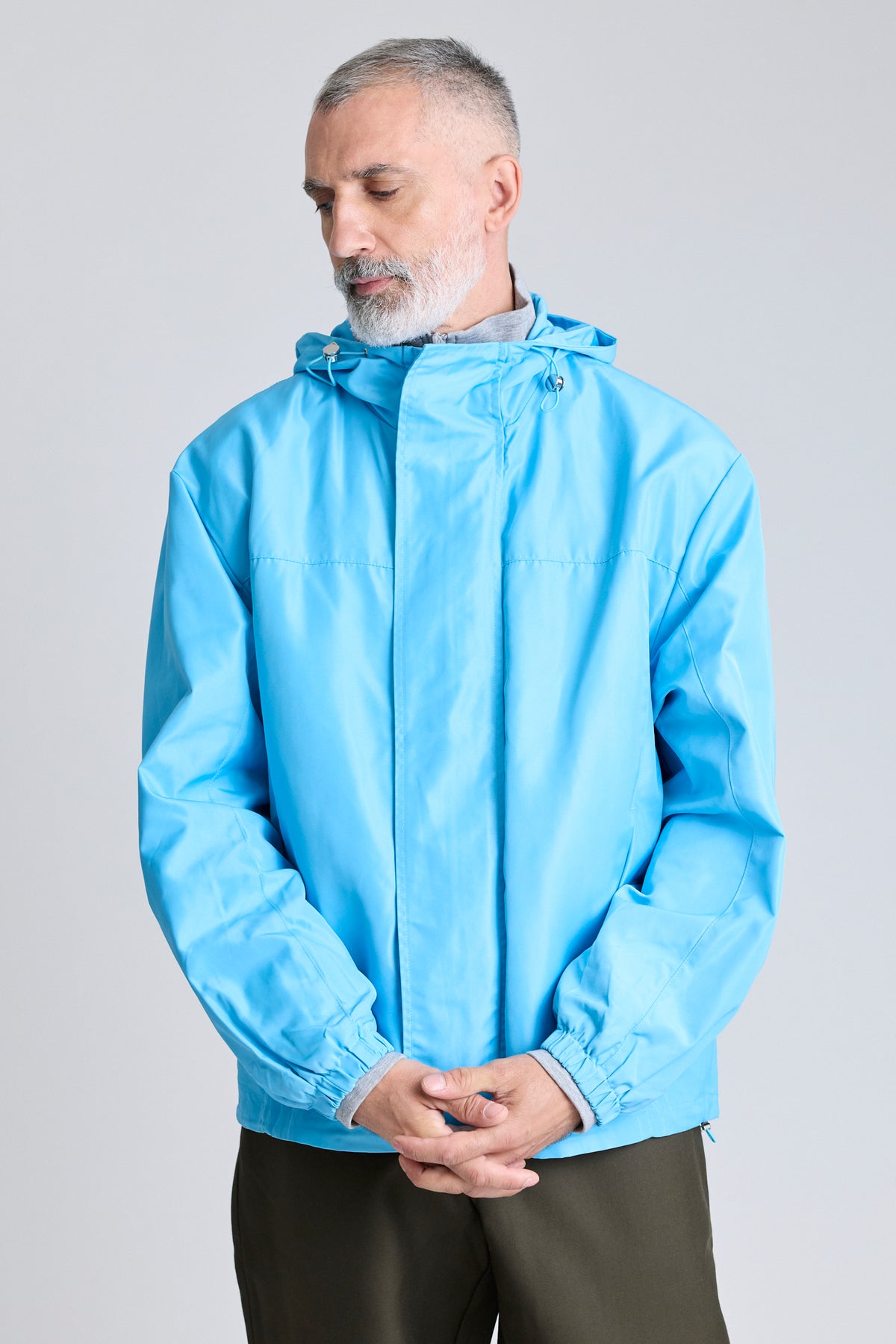 Hooded Anorak - Blue