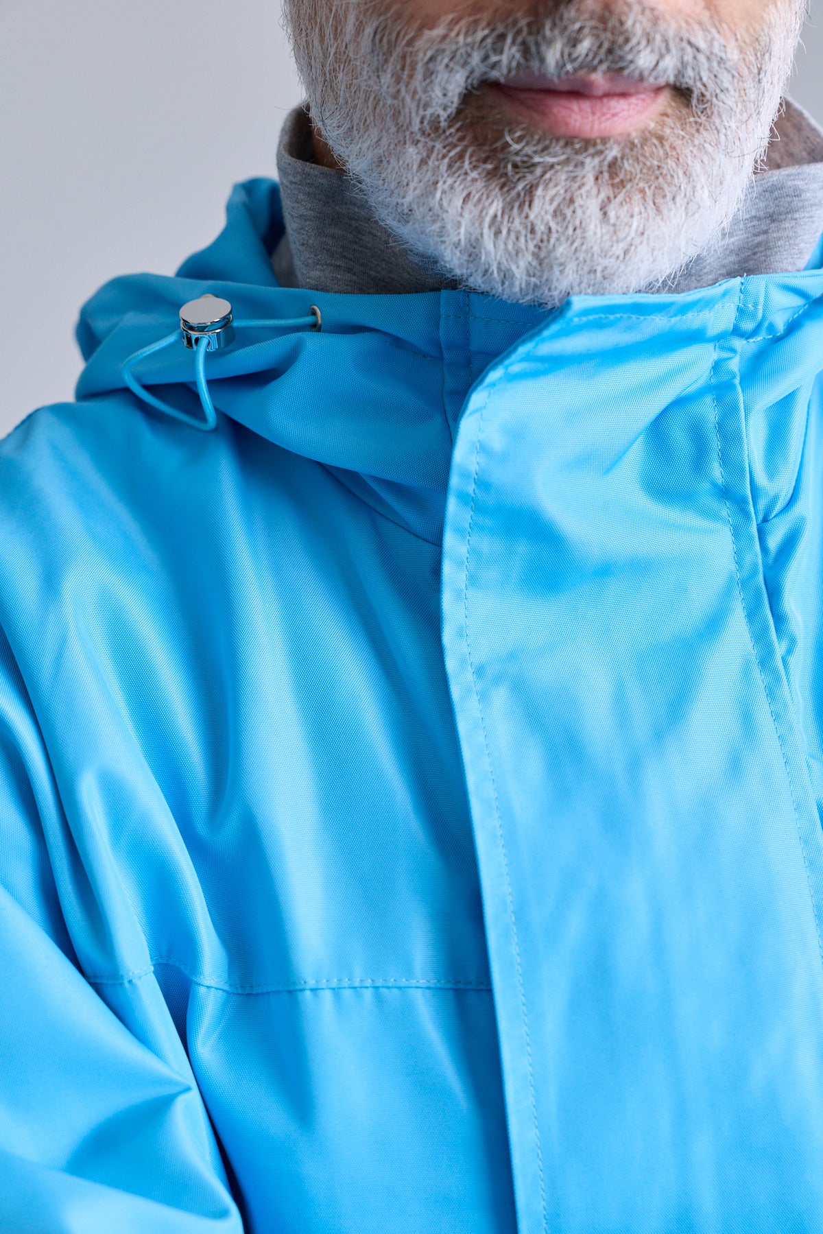 Hooded Anorak - Blue