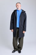 Double-Layered Contrast Parka