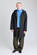Double-Layered Contrast Parka