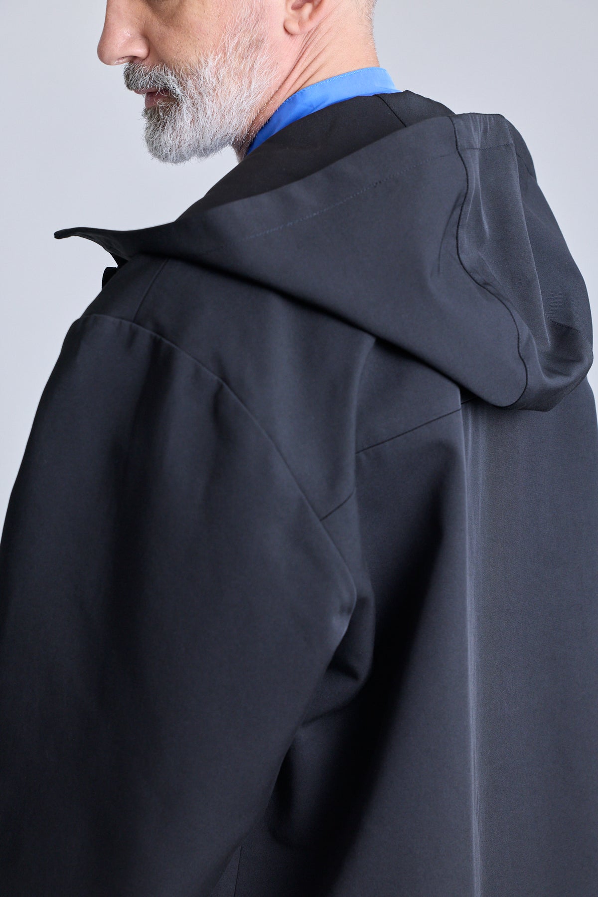 Double-Layered Contrast Parka