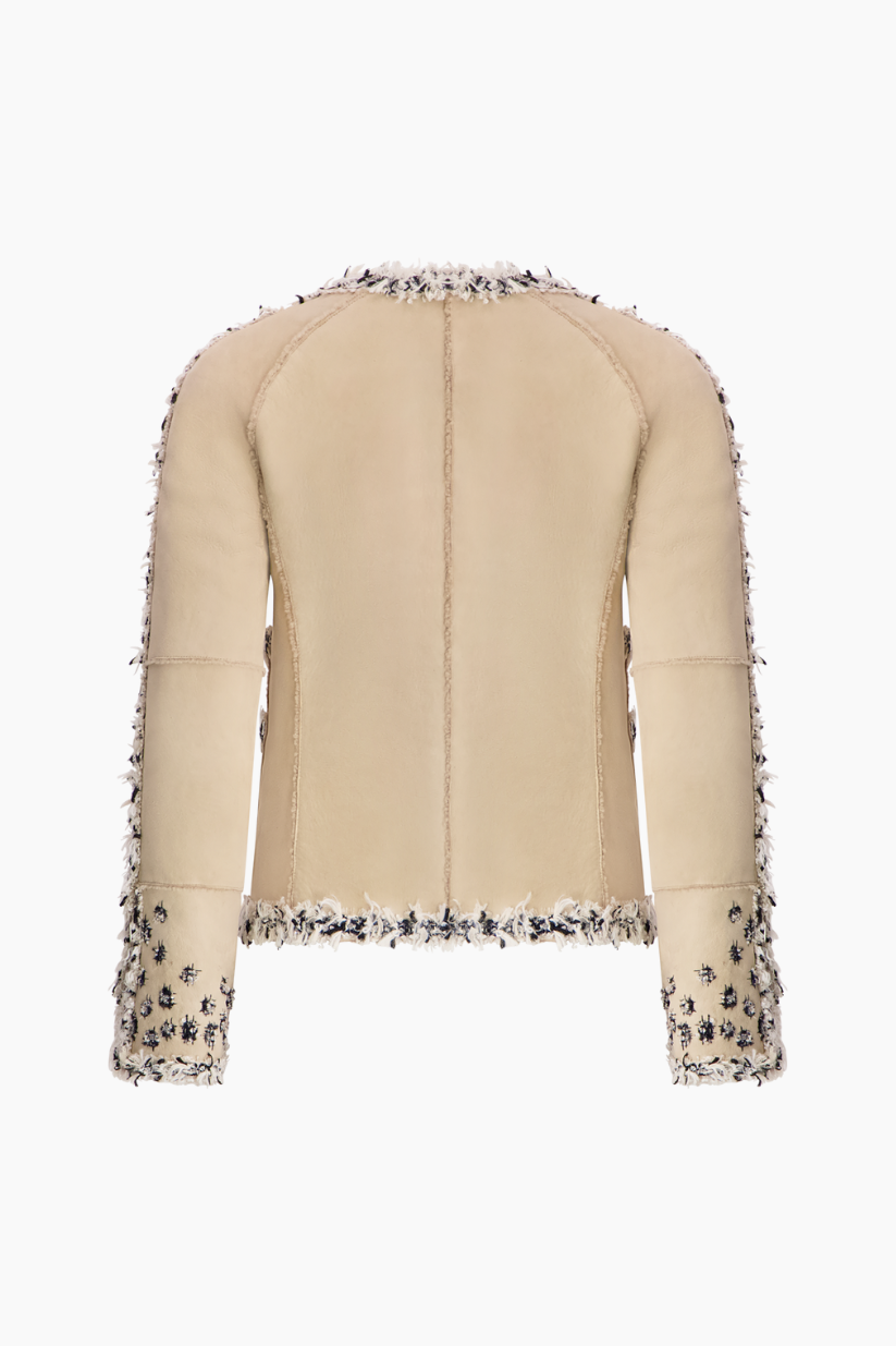 Chanel Shearling Jacket and Stole