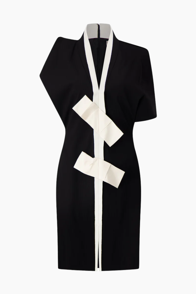 Lanvin Dress with Grosgrain Trim