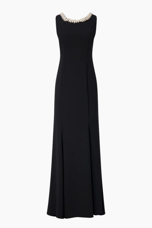 Gai Mattiolo Rhinestone Dress