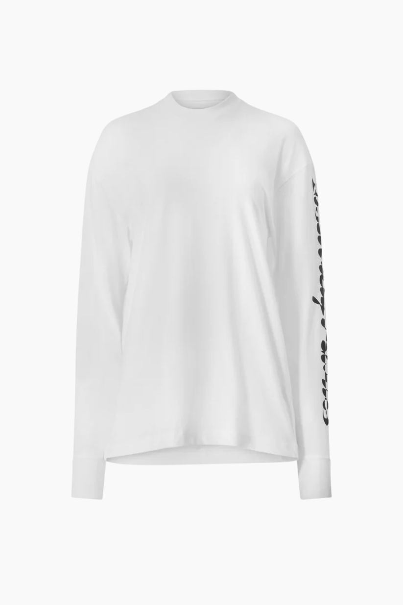 AF Long Sleeve Tee - White