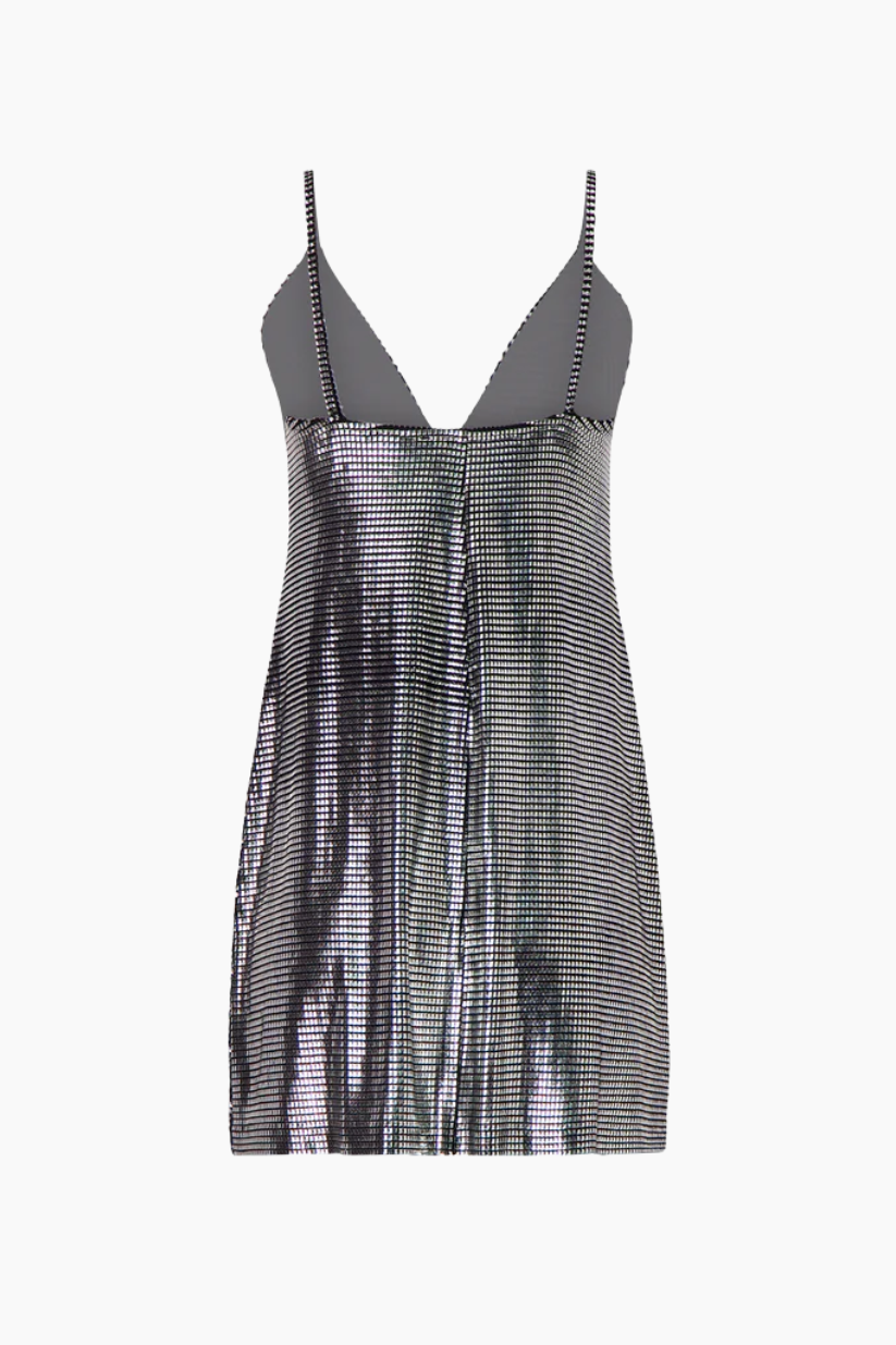 Paco Rabanne Mirror Effect Dress