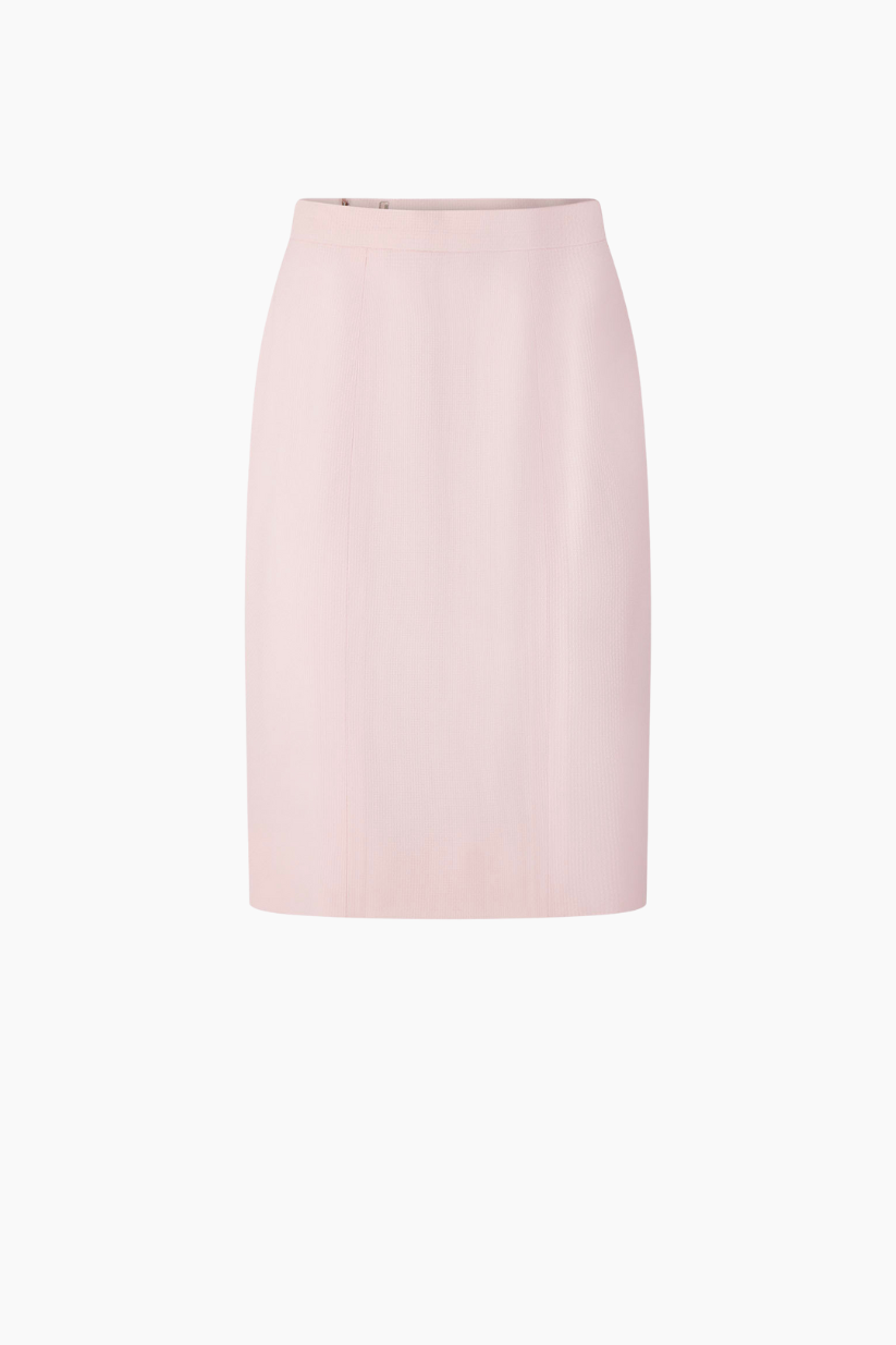 Chanel Pink Skirt Suit