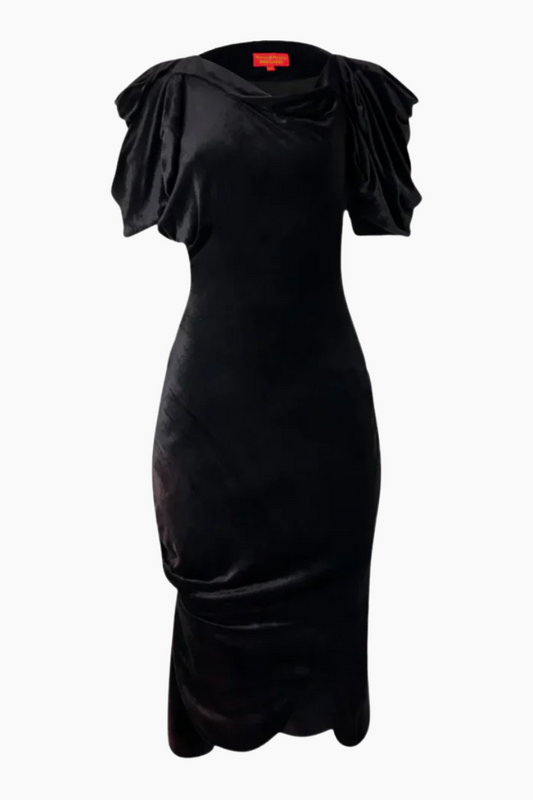 Vivienne Westwood Velvet Grey Dress